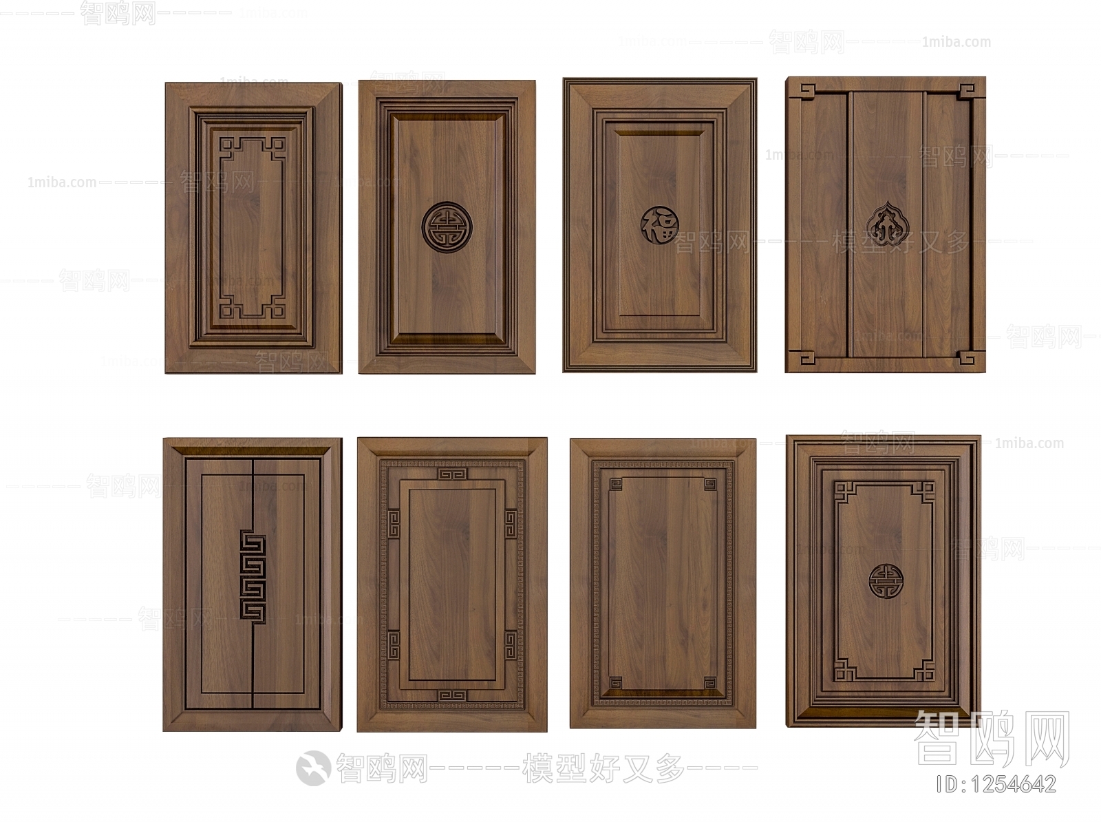 New Chinese Style Door Panel