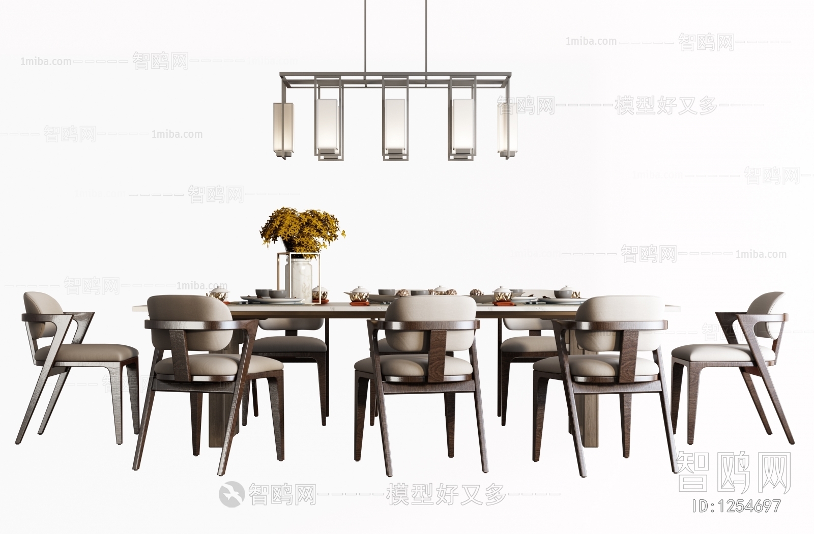 New Chinese Style Dining Table And Chairs