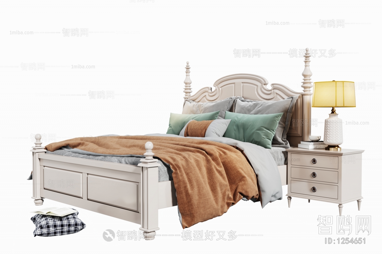 American Style Double Bed