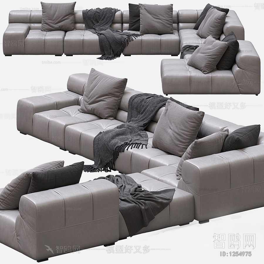 Modern Multi Person Sofa