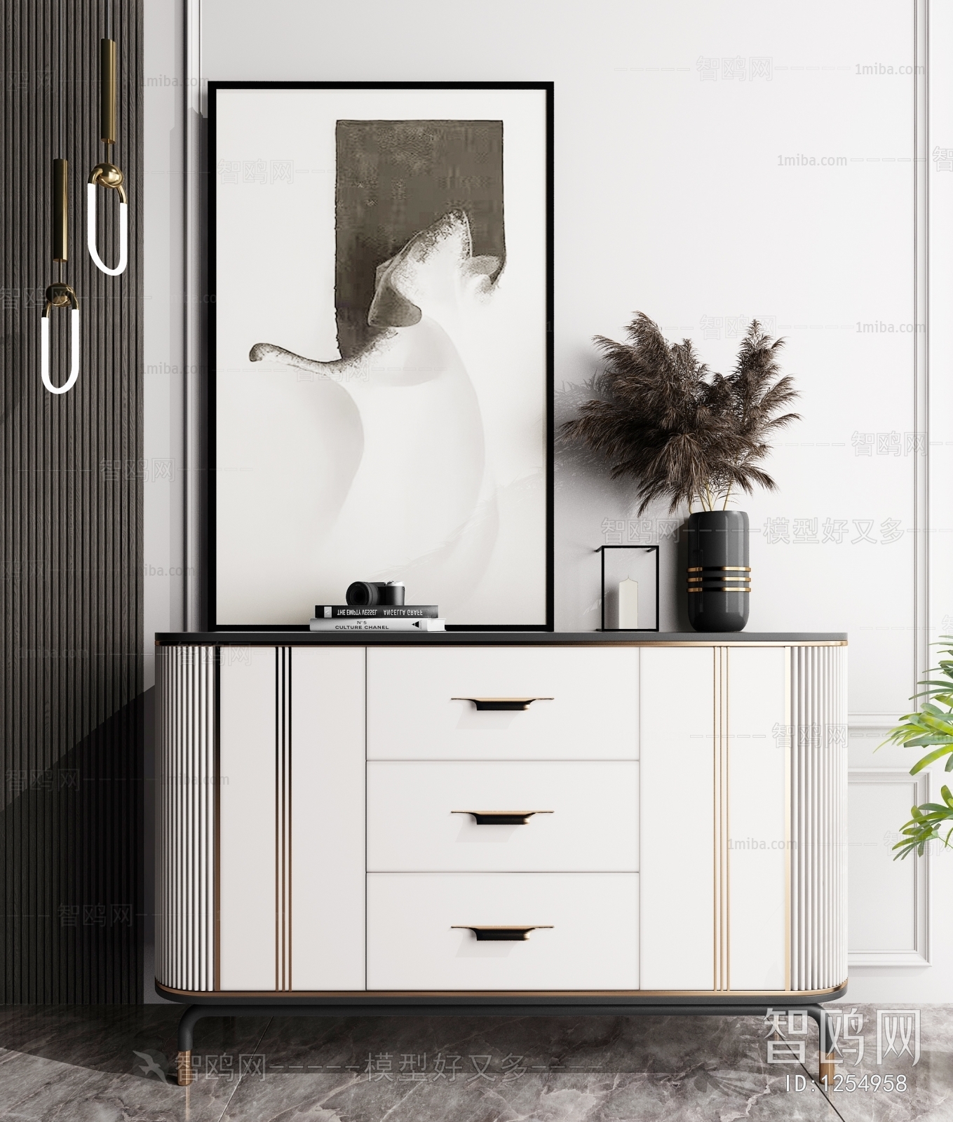 Modern Side Cabinet/Entrance Cabinet