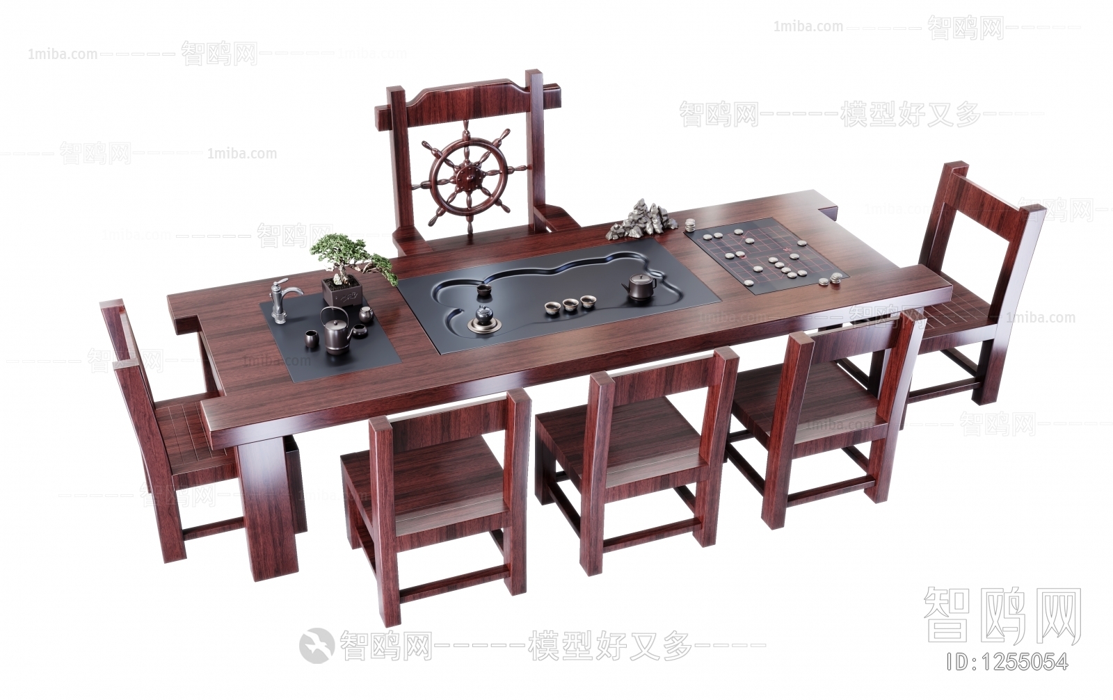 Chinese Style New Chinese Style Tea Tables And Chairs