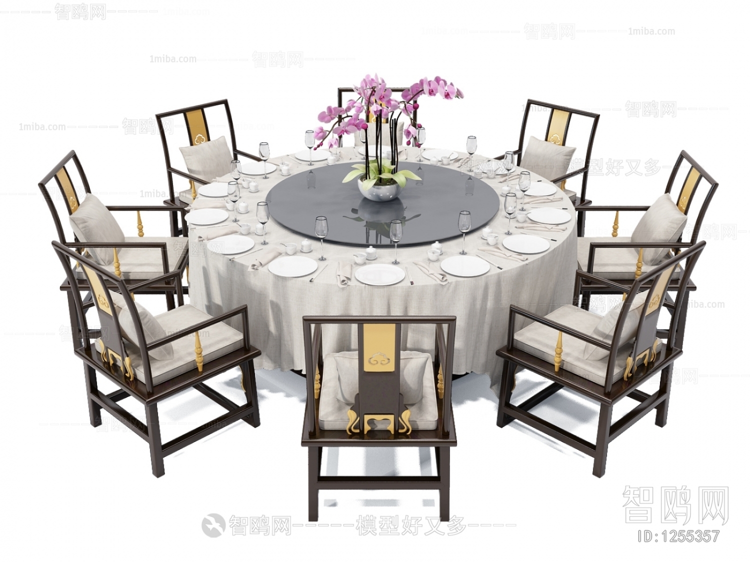 New Chinese Style Dining Table And Chairs