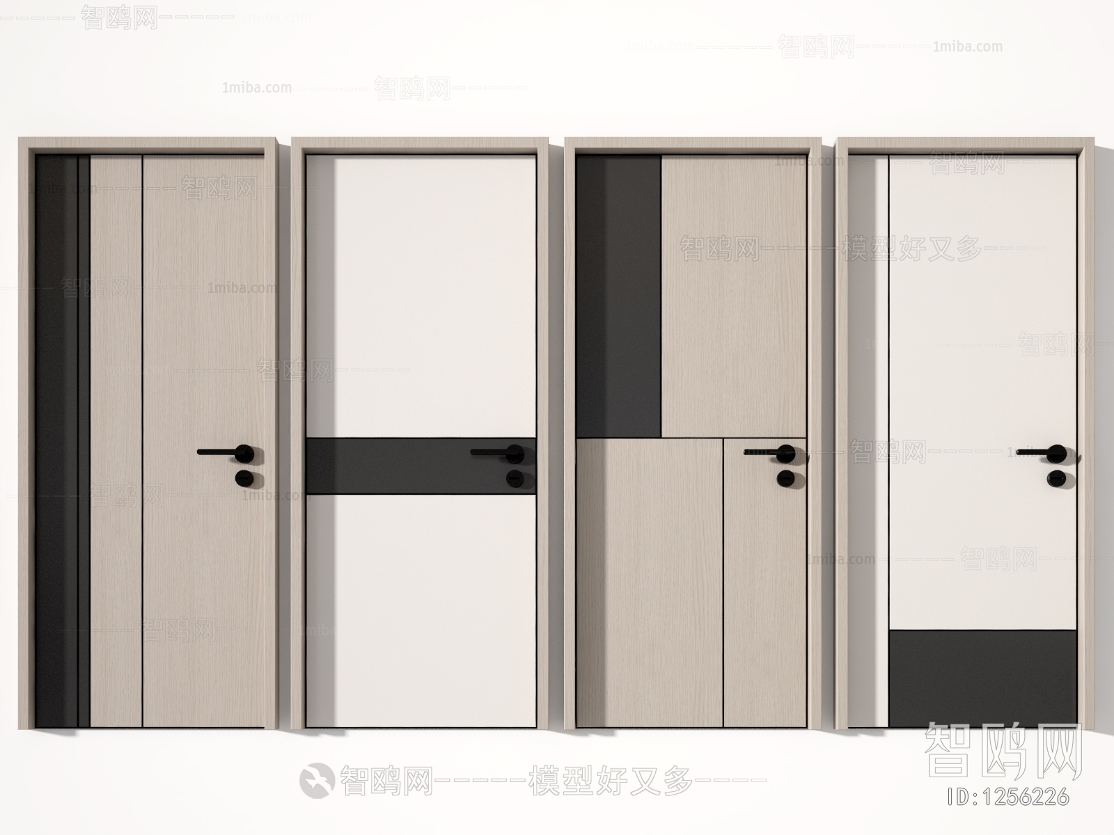 Modern Single Door