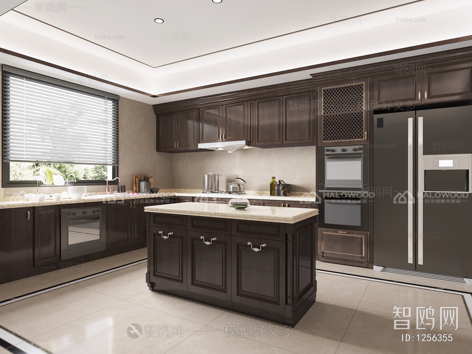 New Chinese Style Open Kitchen