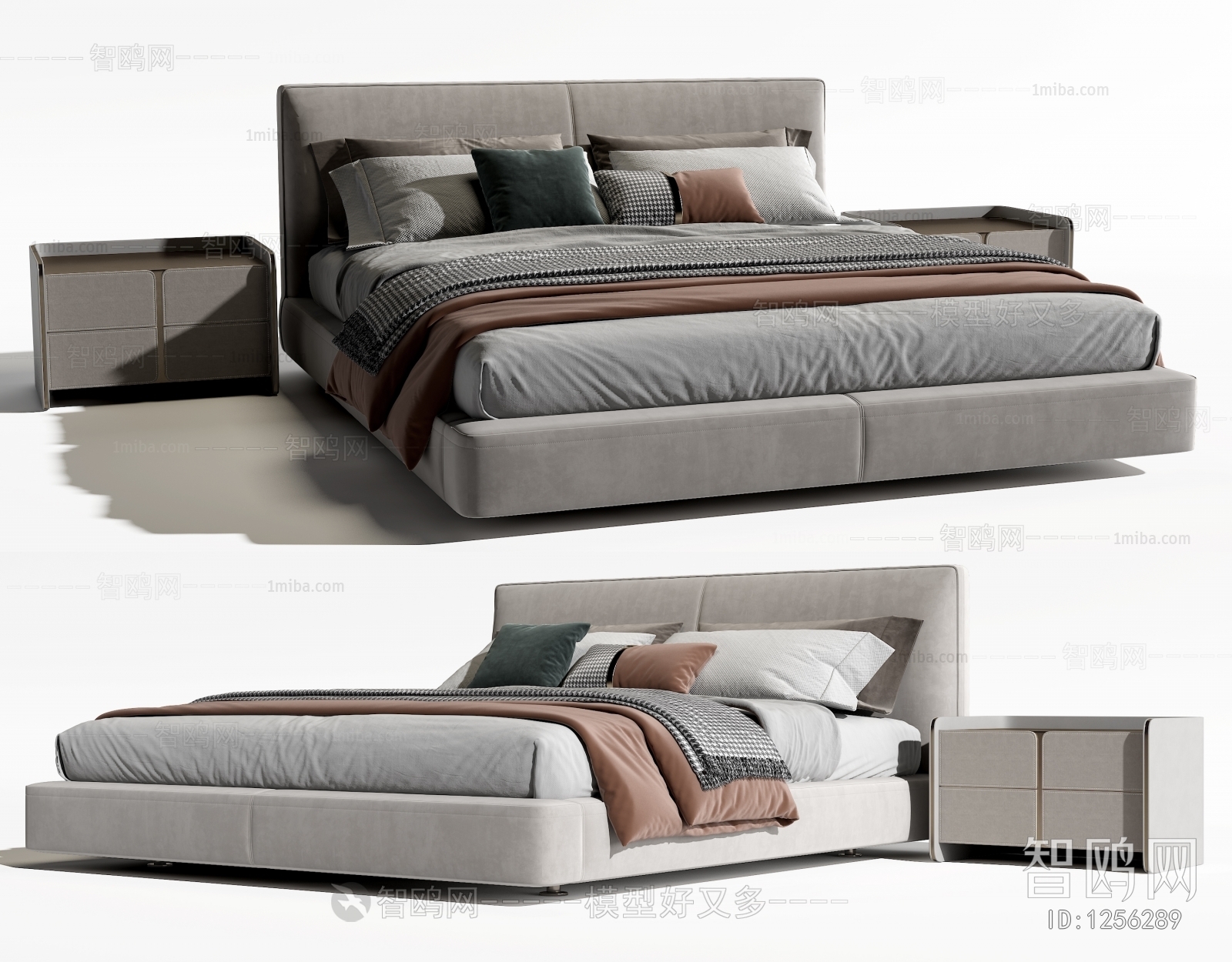 Modern Double Bed