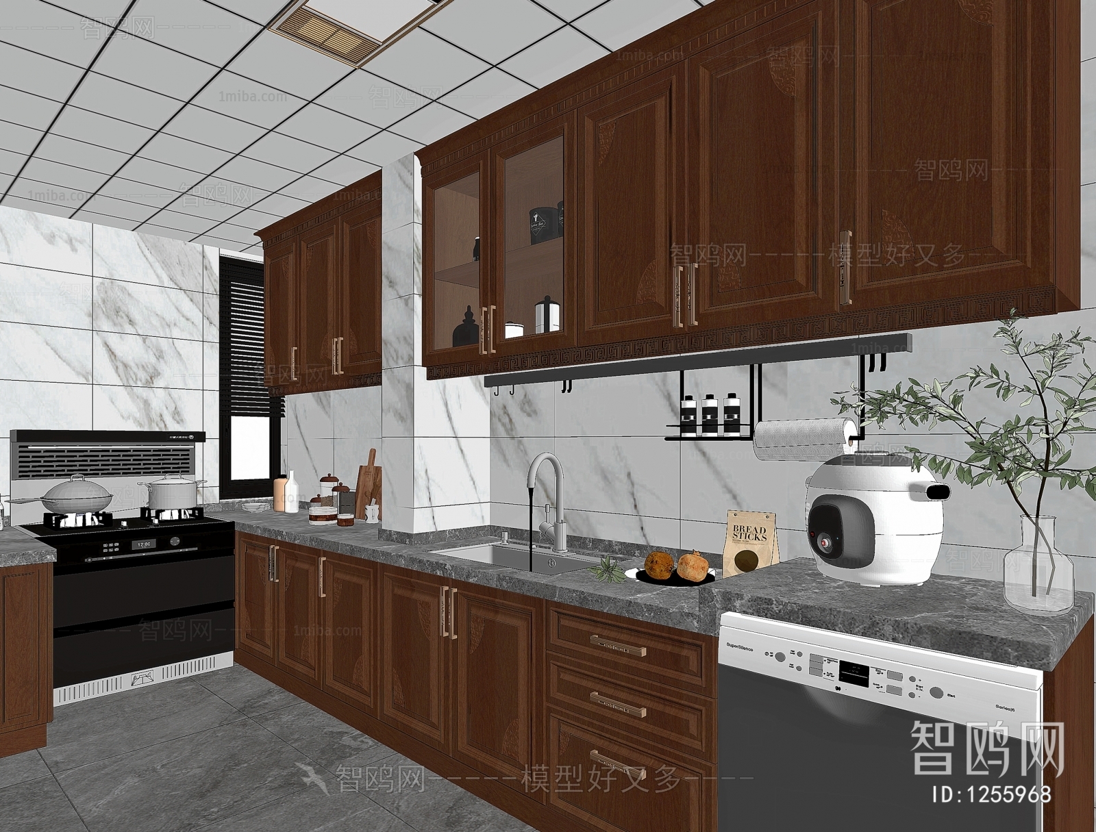 New Chinese Style The Kitchen