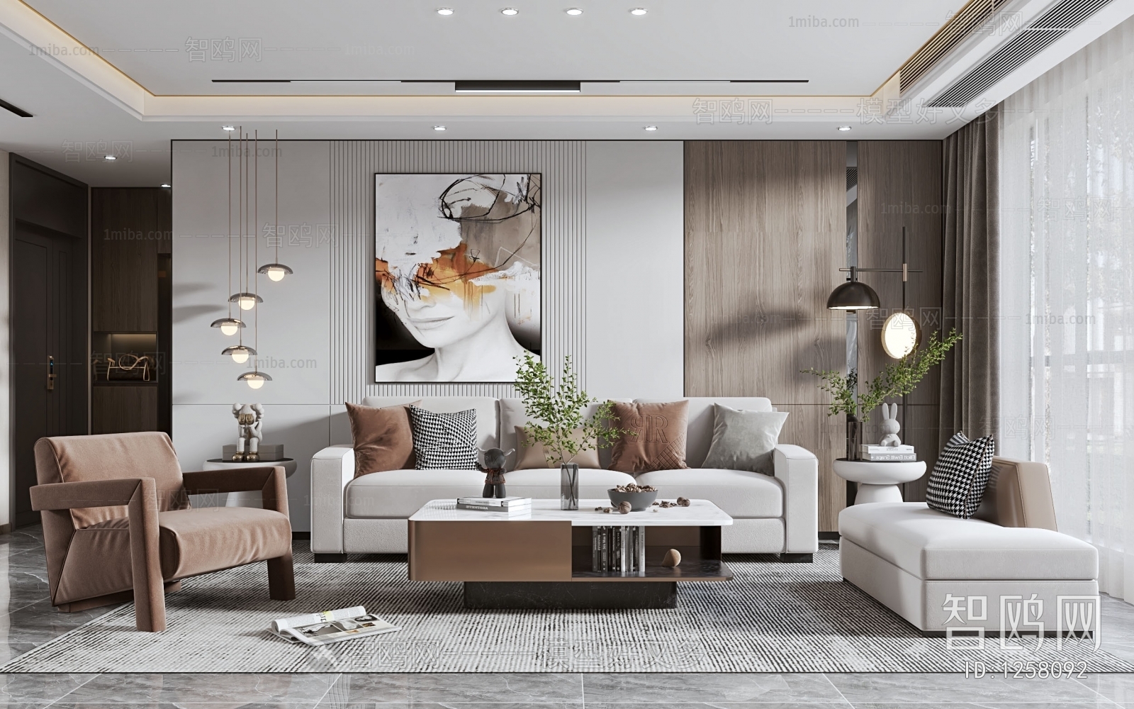 Modern A Living Room