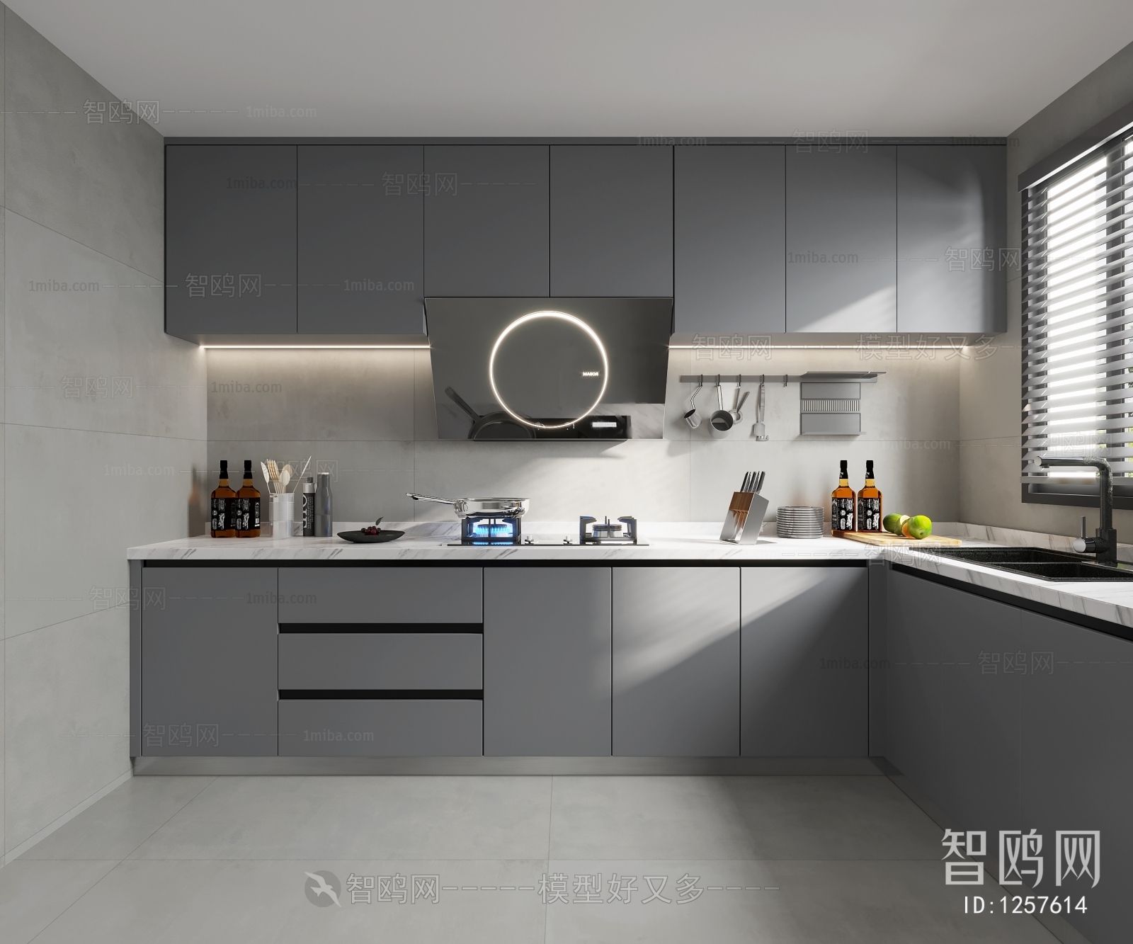 Modern The Kitchen