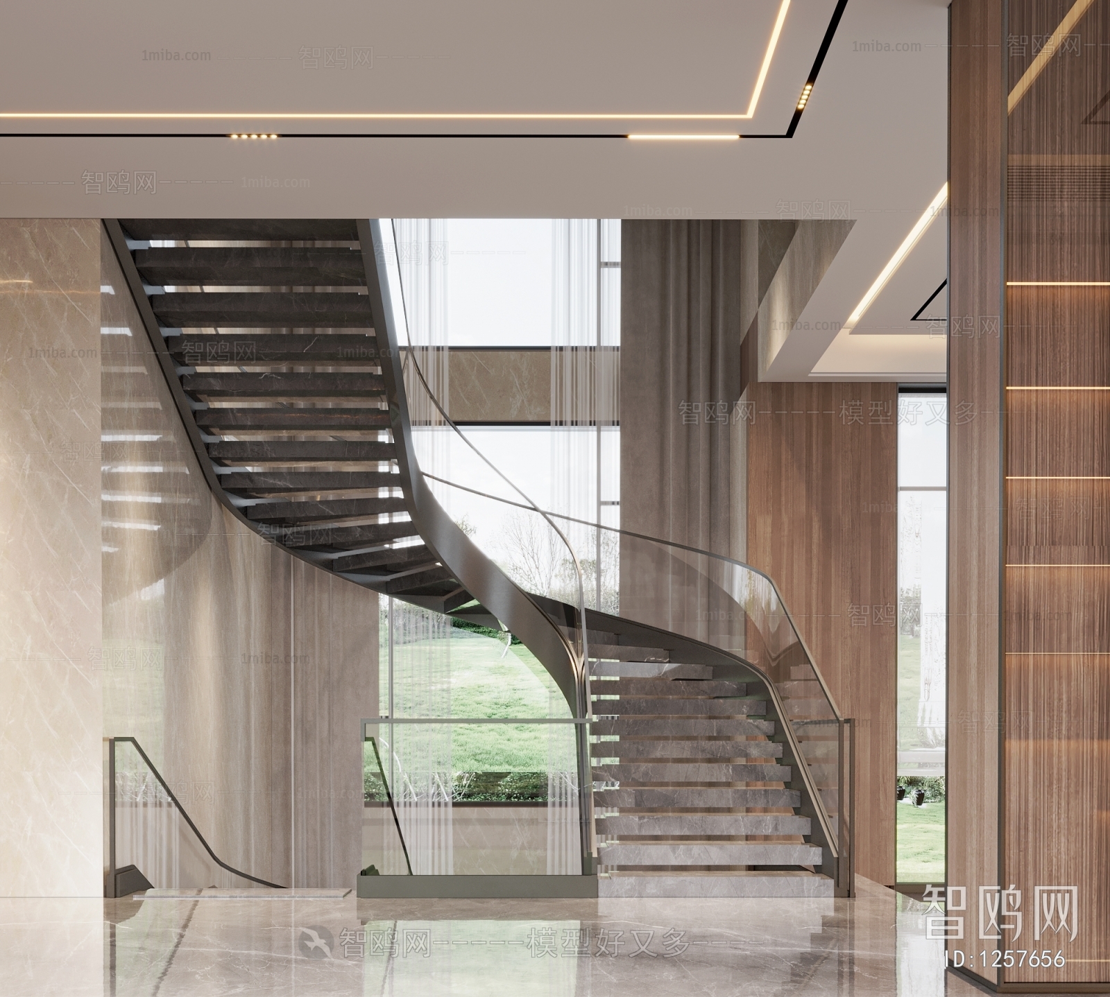 Modern Stairwell