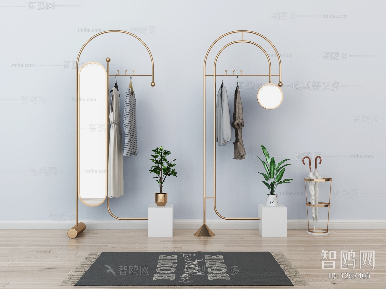 Modern Coat Hanger