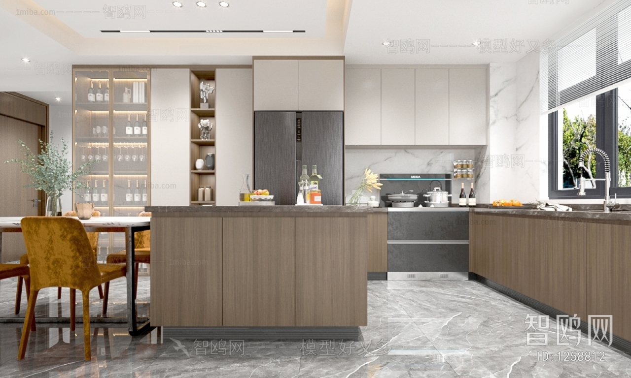 Modern Open Kitchen