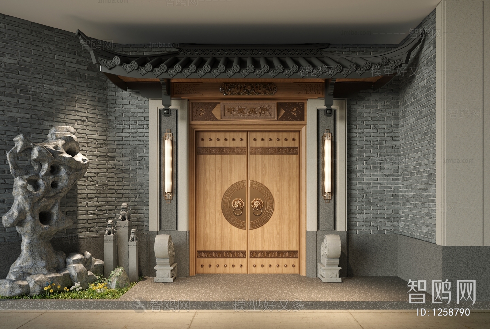 Chinese Style Facade Element