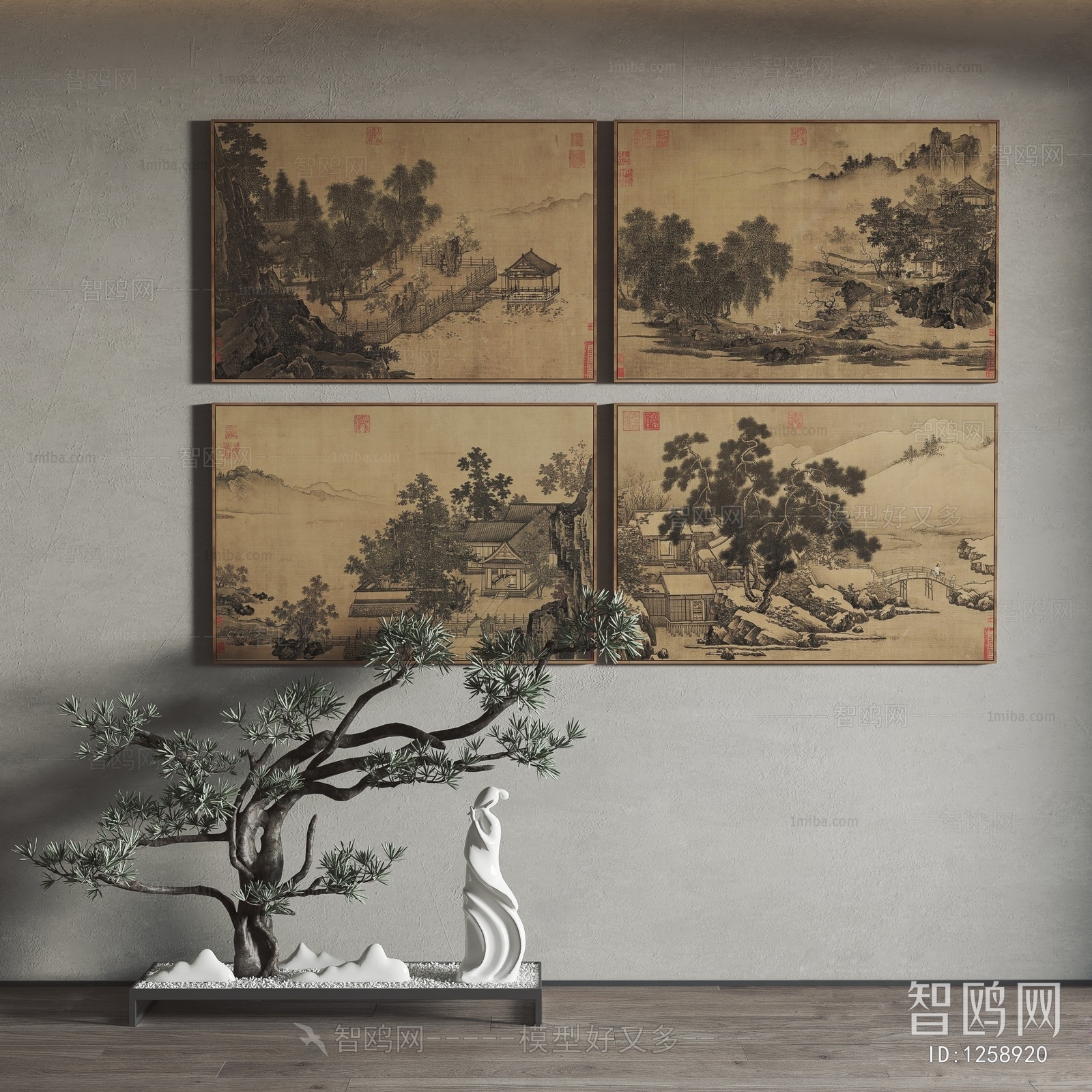 New Chinese Style Painting