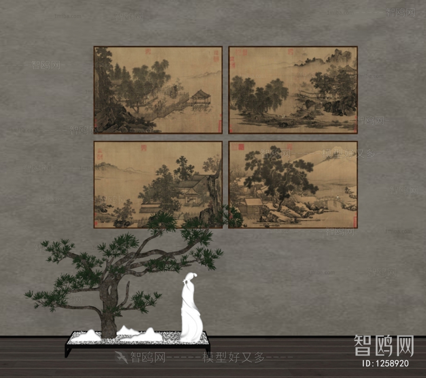 New Chinese Style Painting