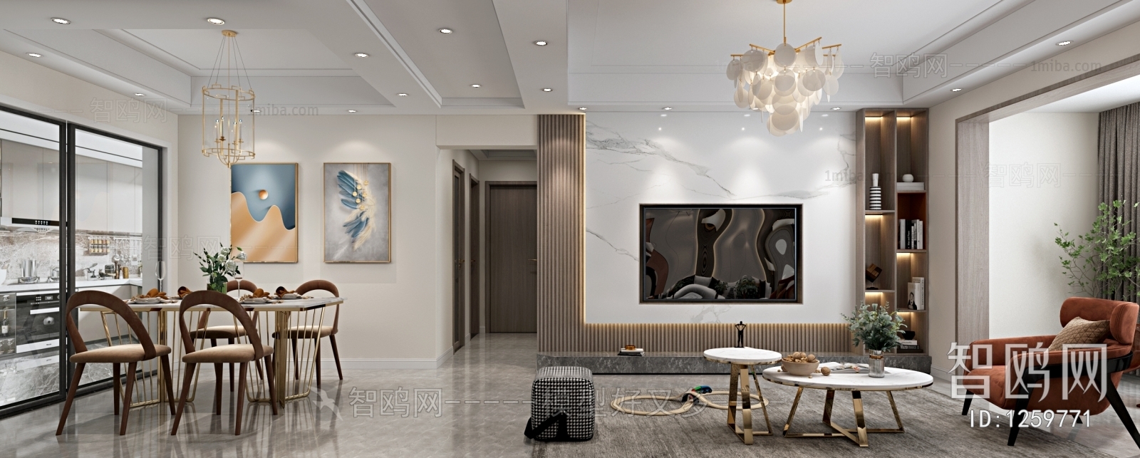 Modern A Living Room