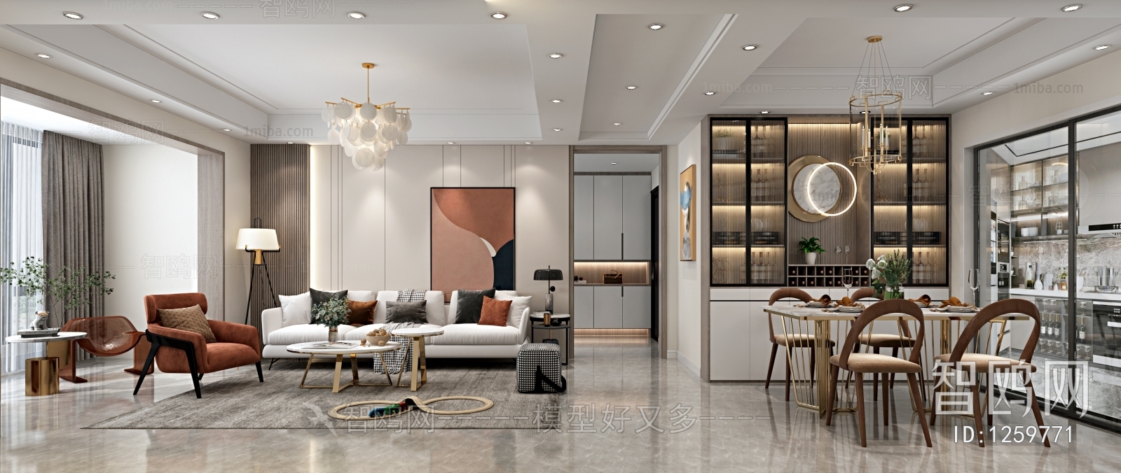 Modern A Living Room