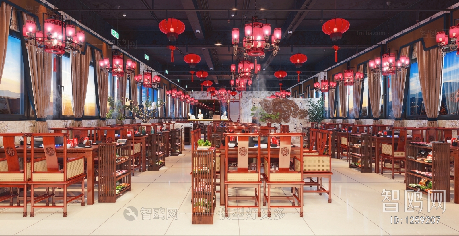 Chinese Style Catering Space