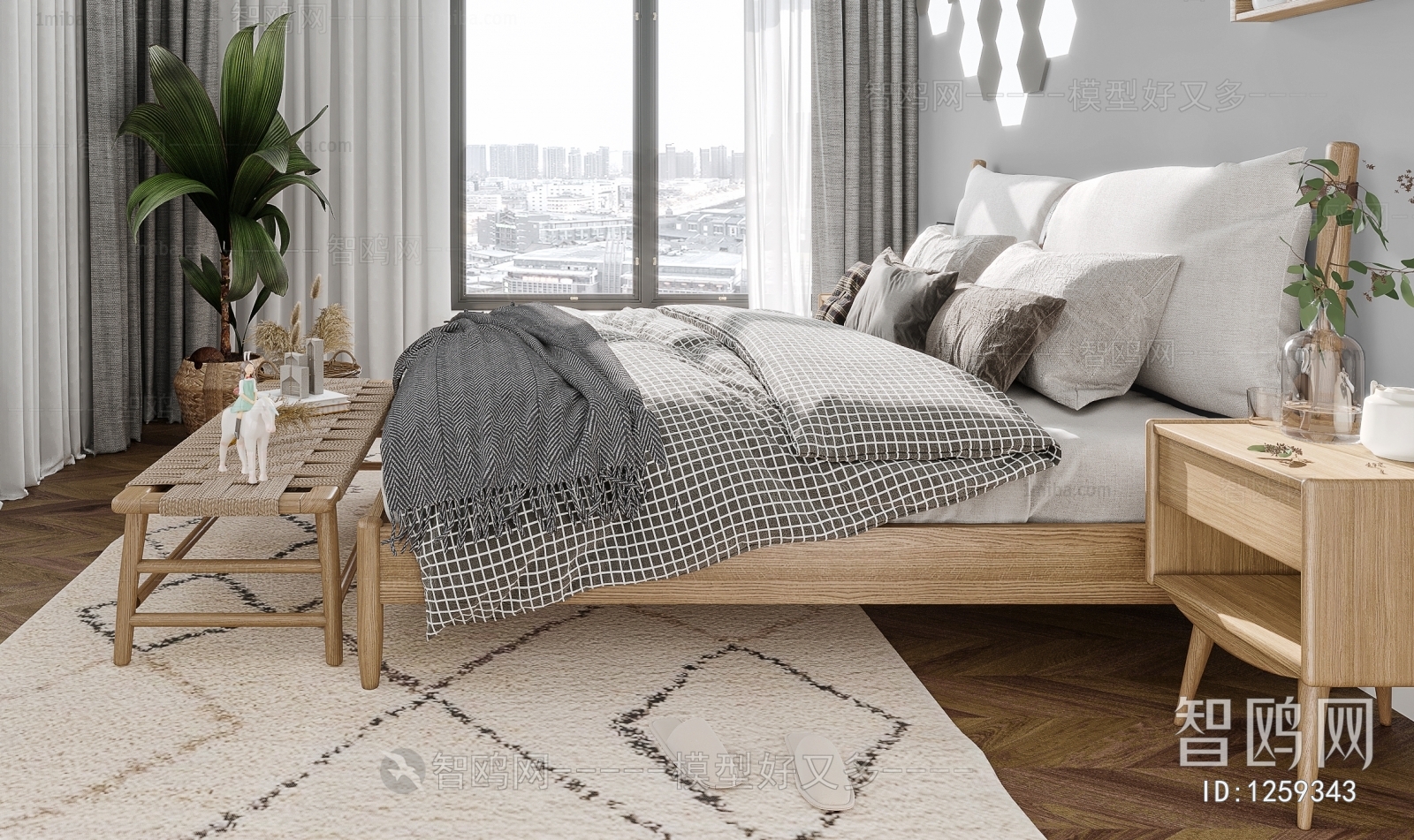 Nordic Style Bedroom