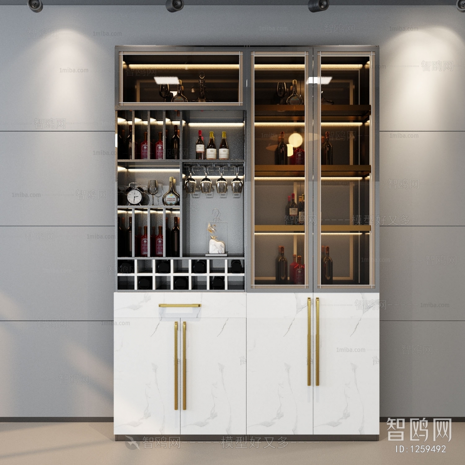 Modern Wine Cabinet