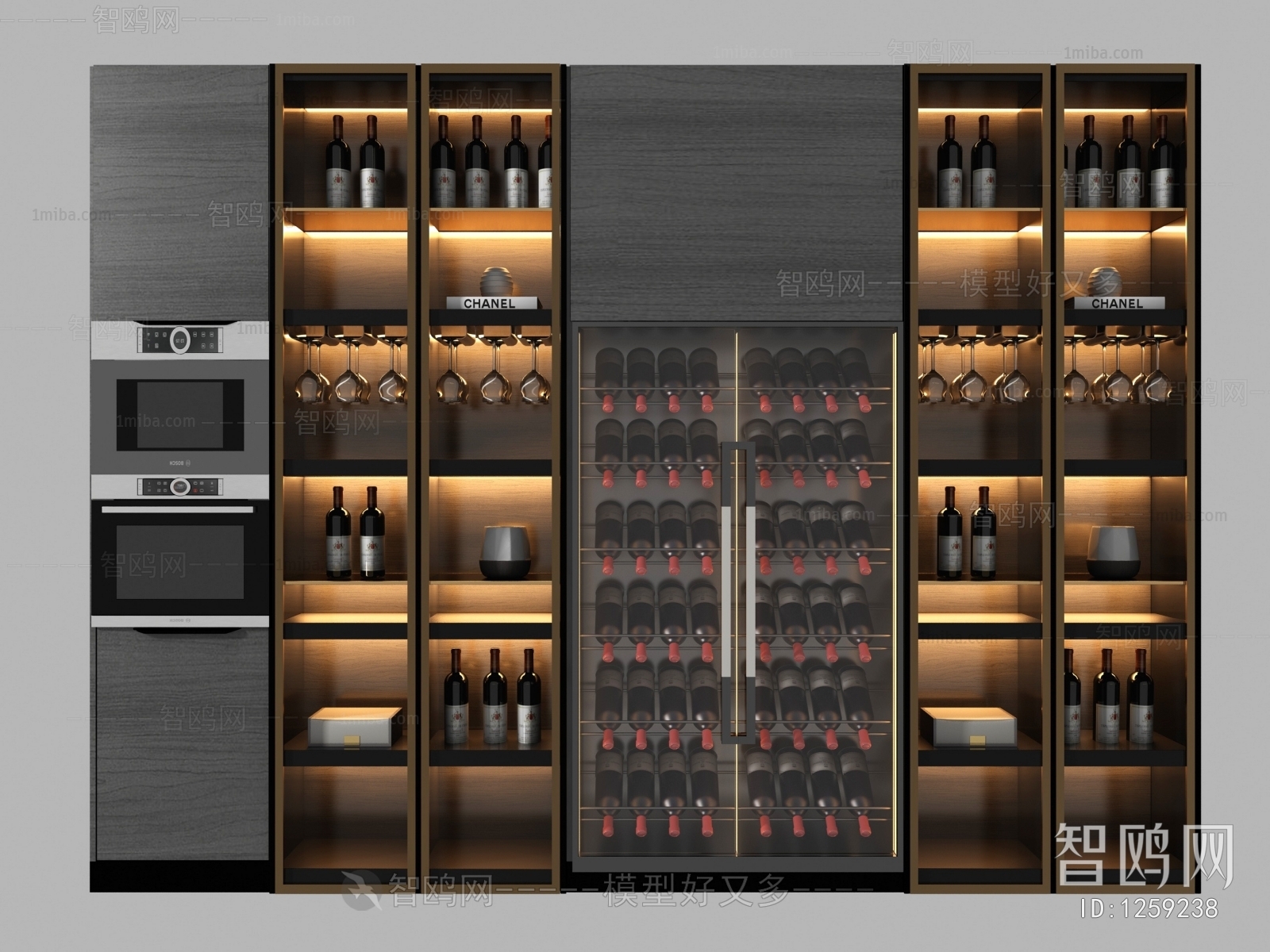 Modern Wine Cabinet