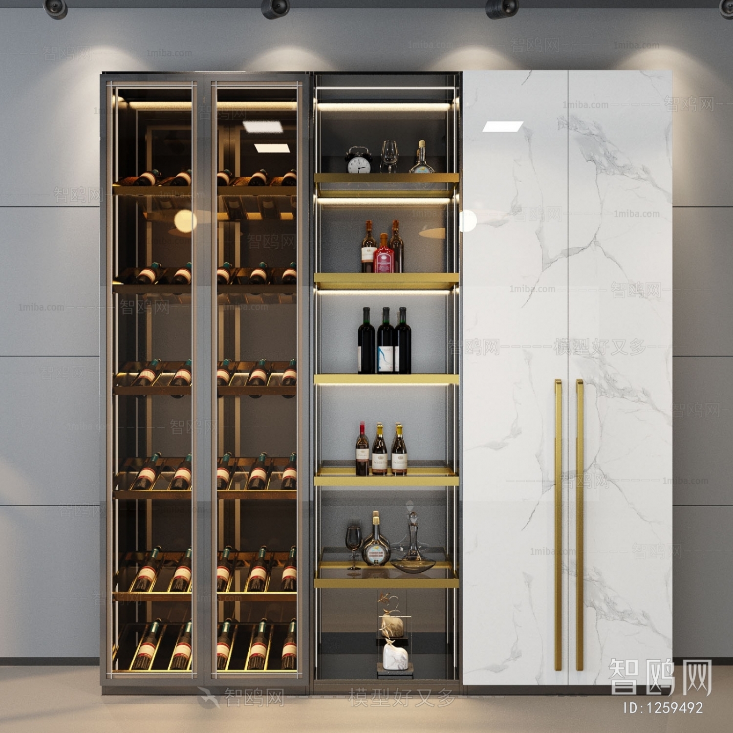 Modern Wine Cabinet