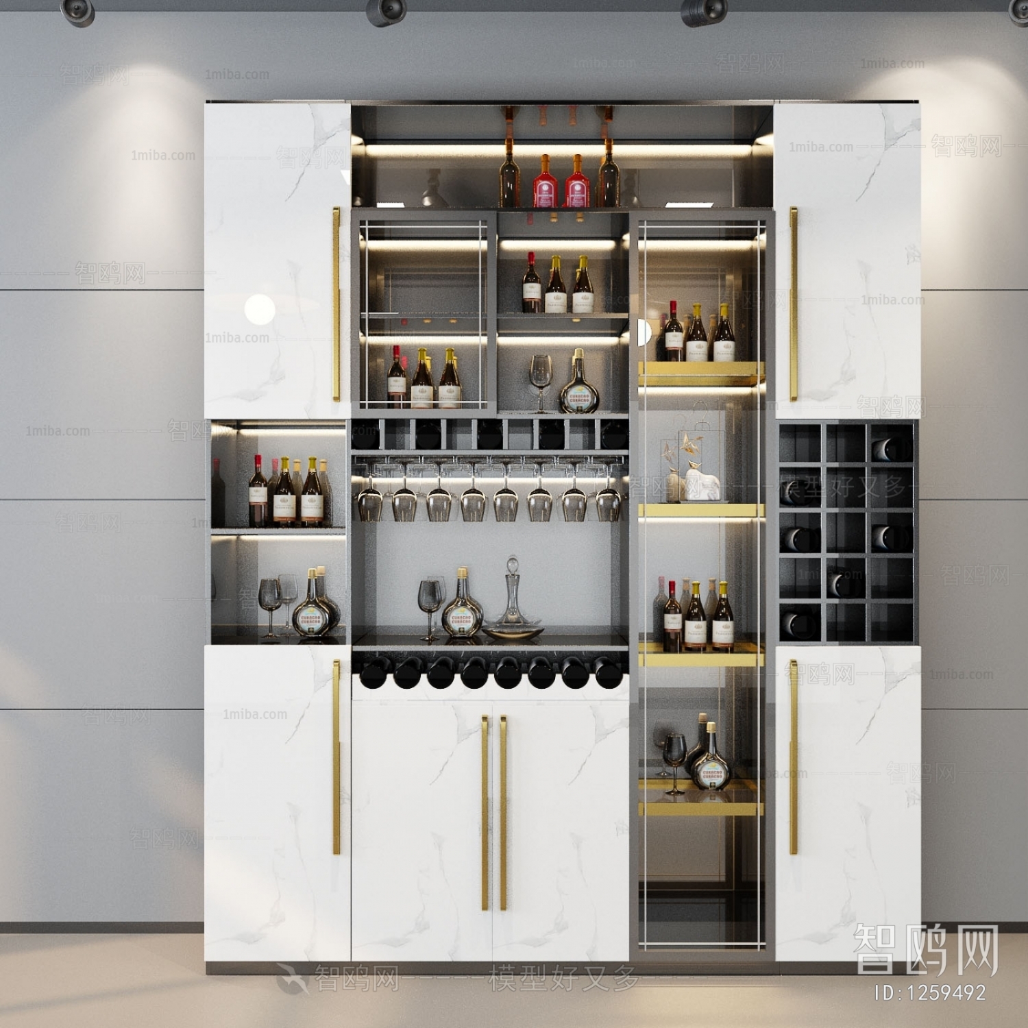 Modern Wine Cabinet