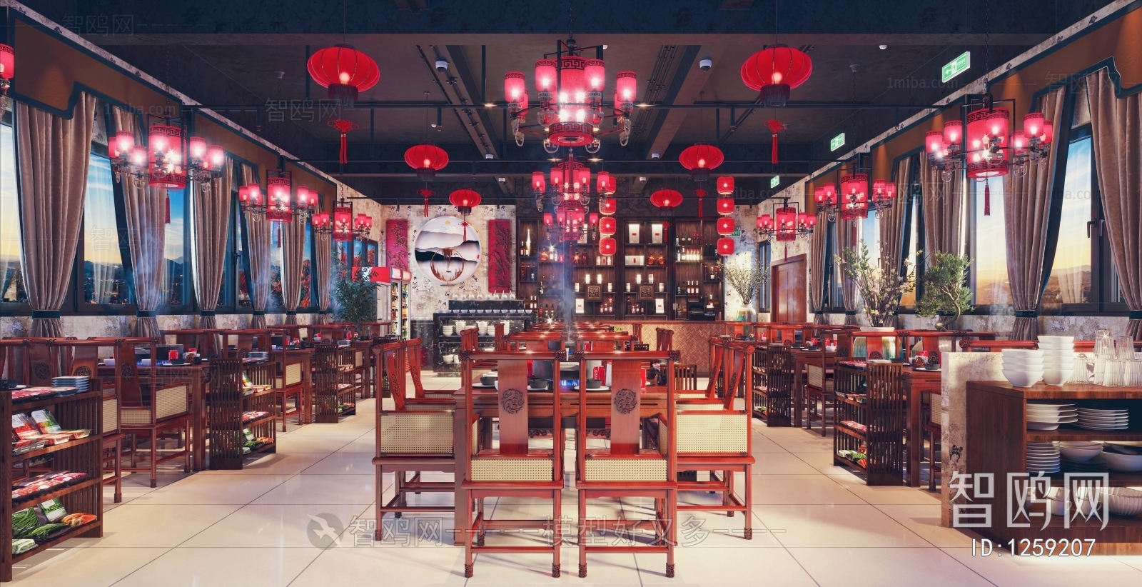 Chinese Style Catering Space