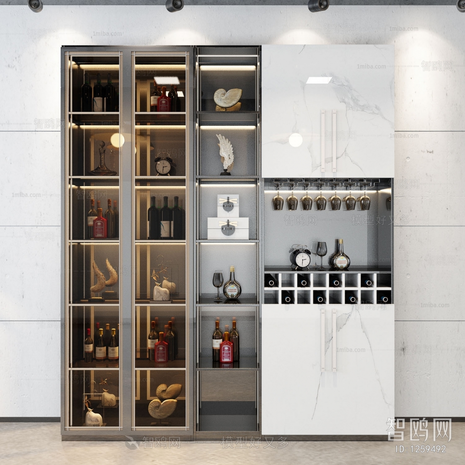 Modern Wine Cabinet