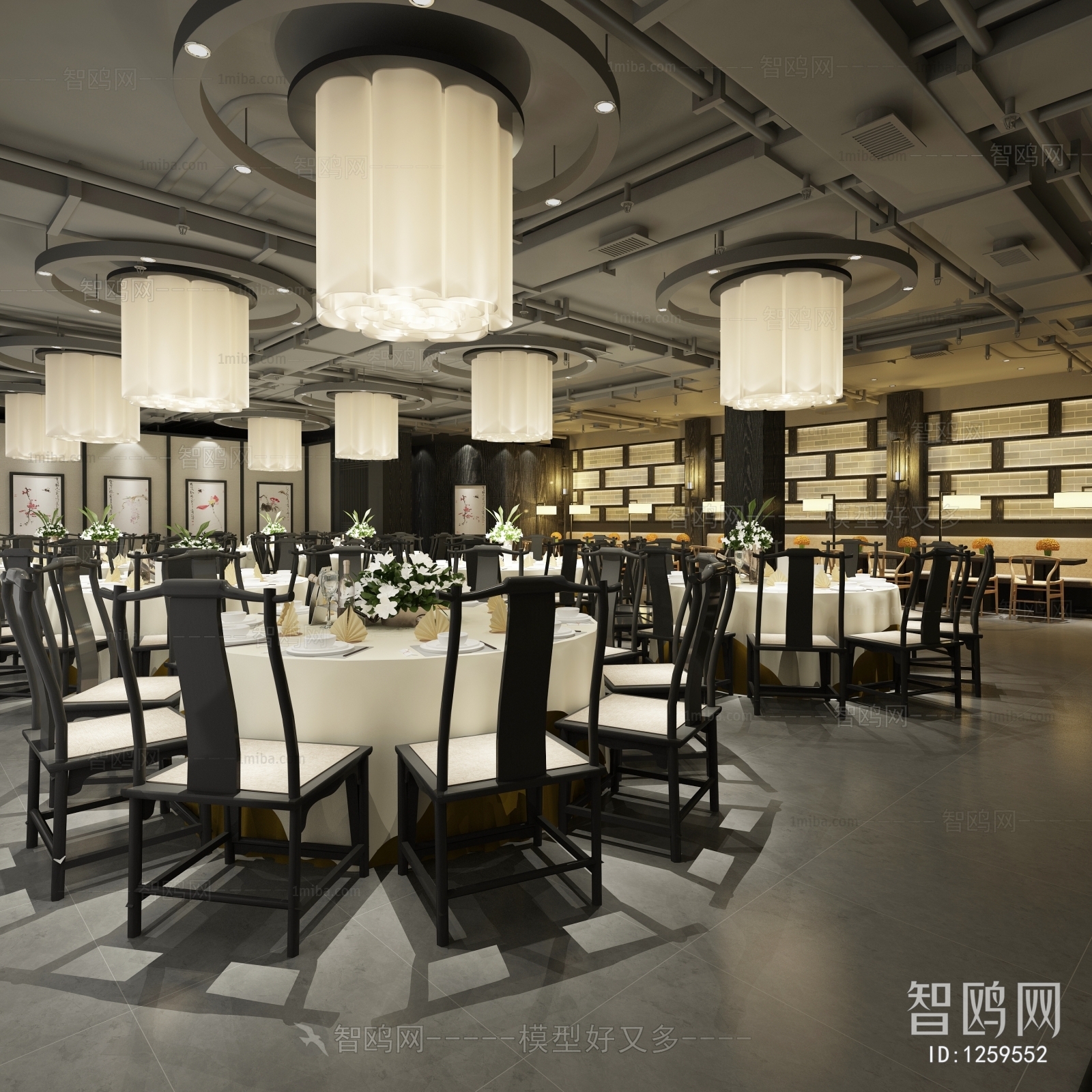 New Chinese Style Catering Space