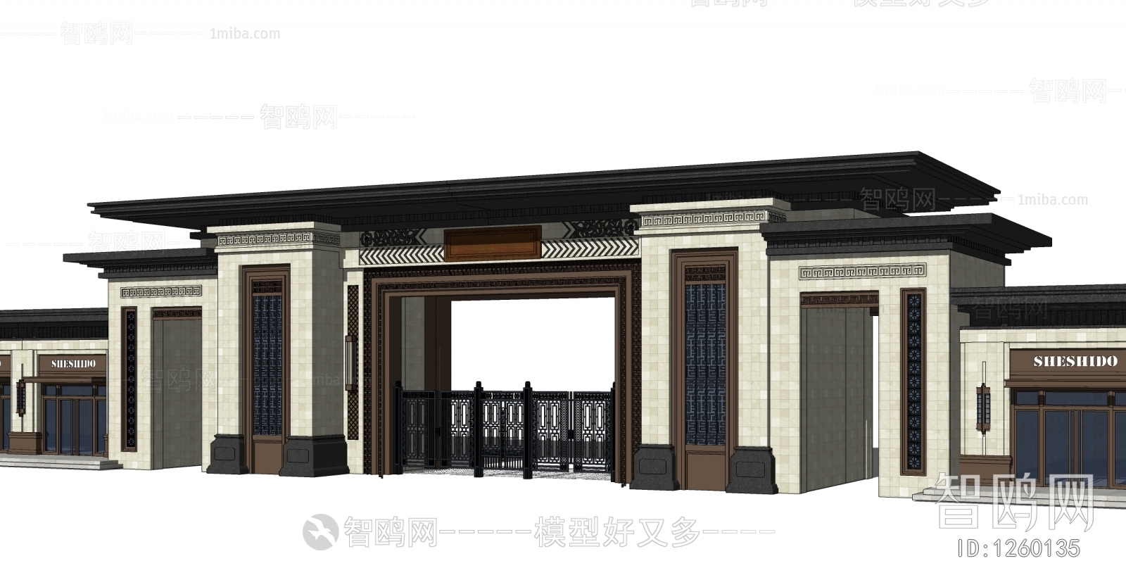 New Chinese Style Building Component