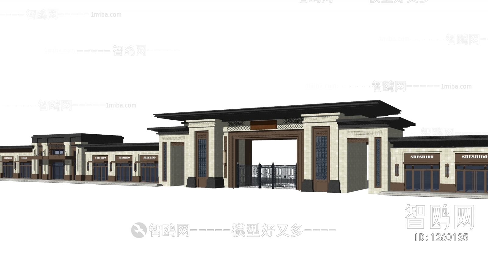 New Chinese Style Building Component