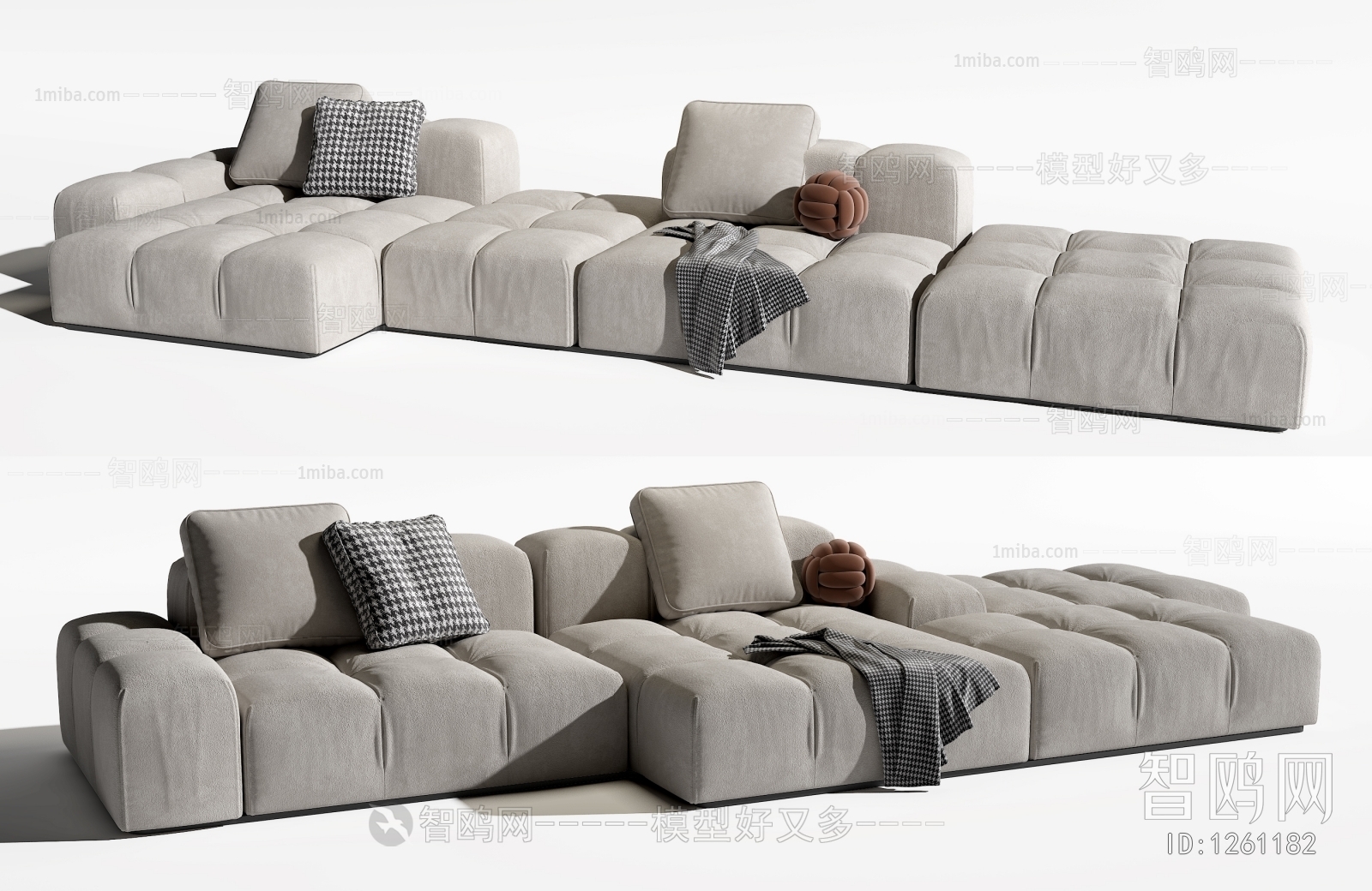 Modern Multi Person Sofa