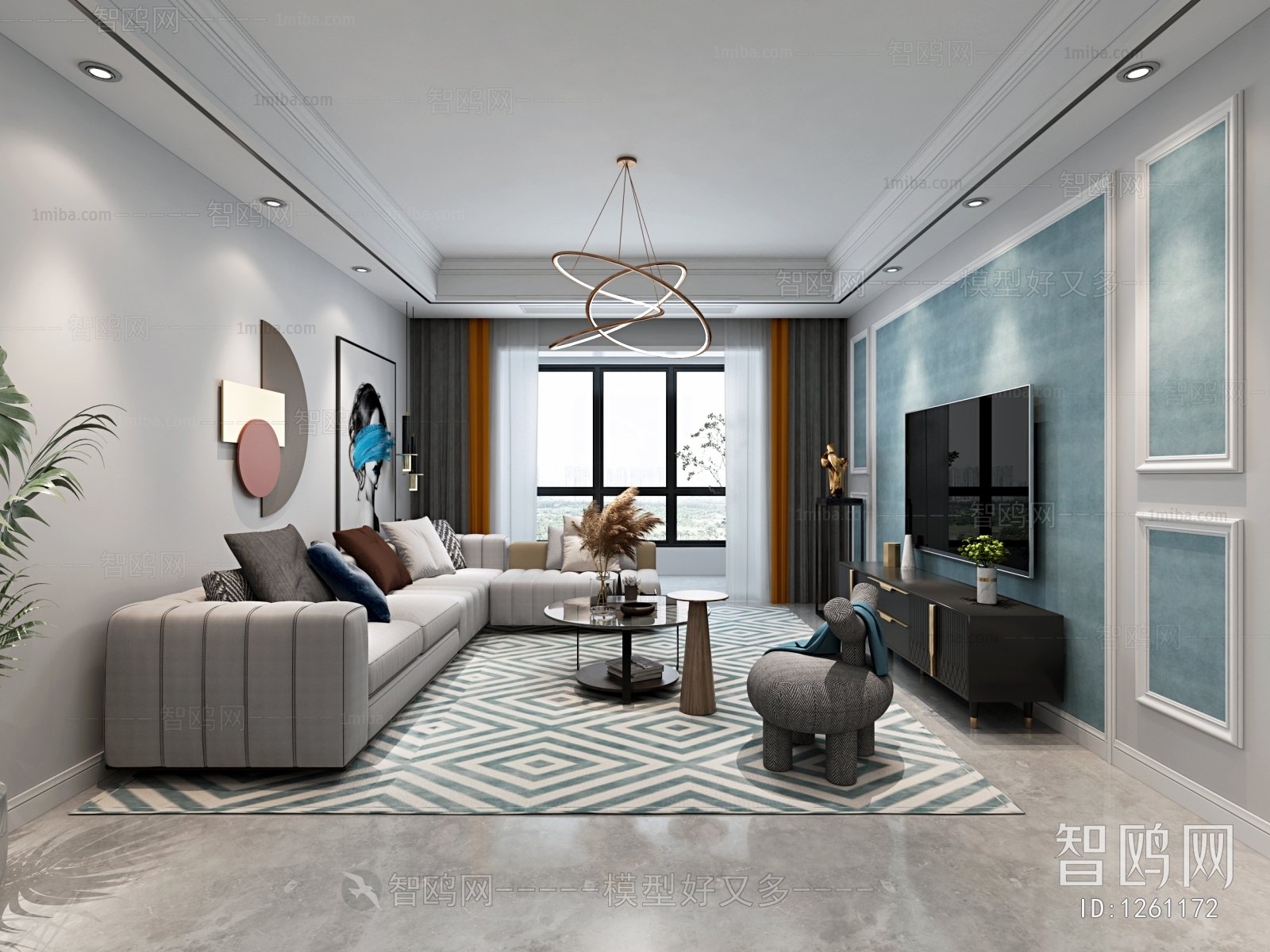 Modern A Living Room