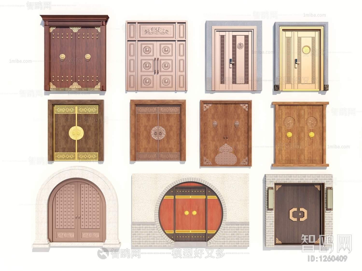 New Chinese Style Door