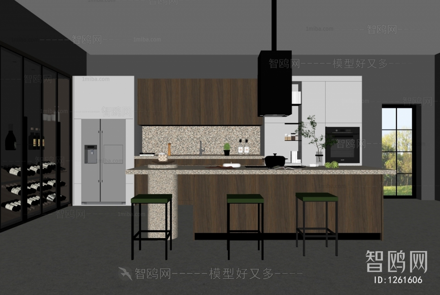 Modern Open Kitchen