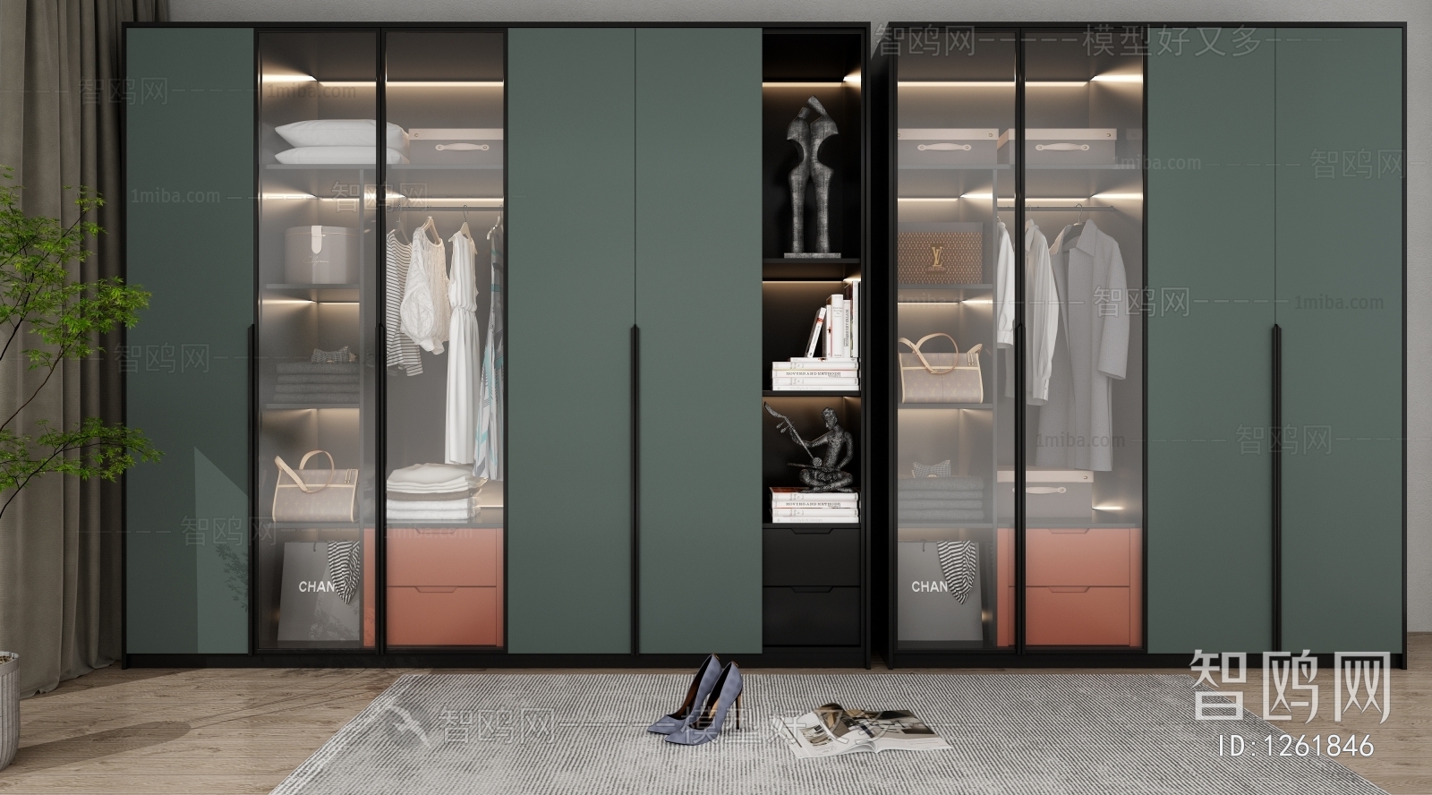 Modern The Wardrobe