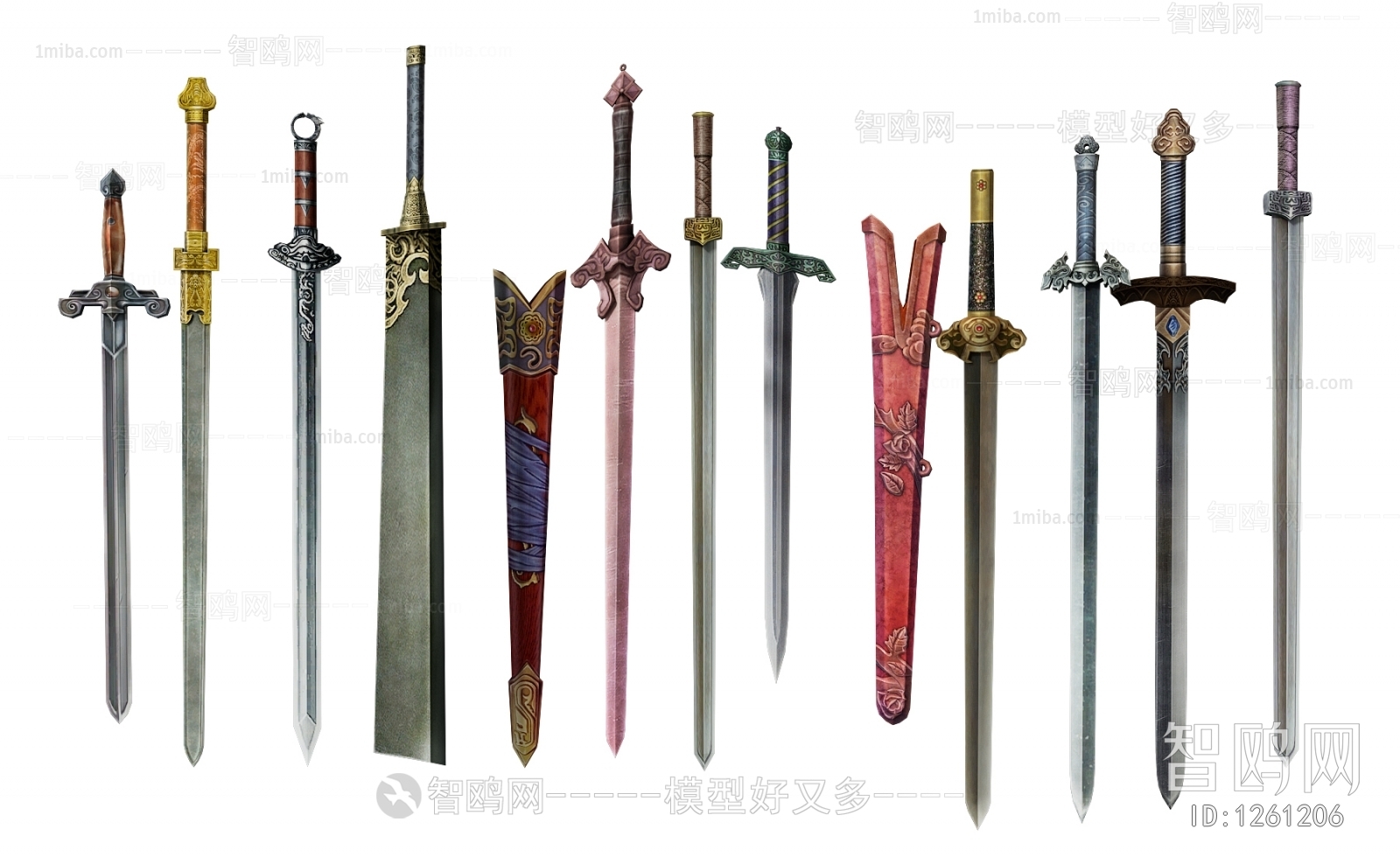 中式宝剑 古代兵器