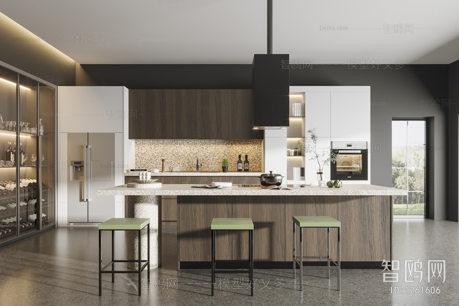 Modern Open Kitchen