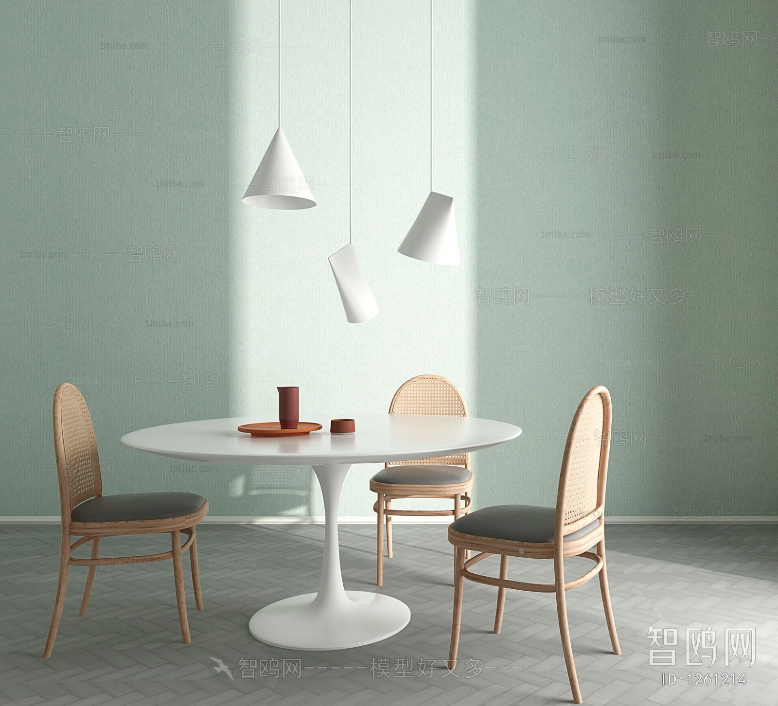 Nordic Style Dining Table And Chairs