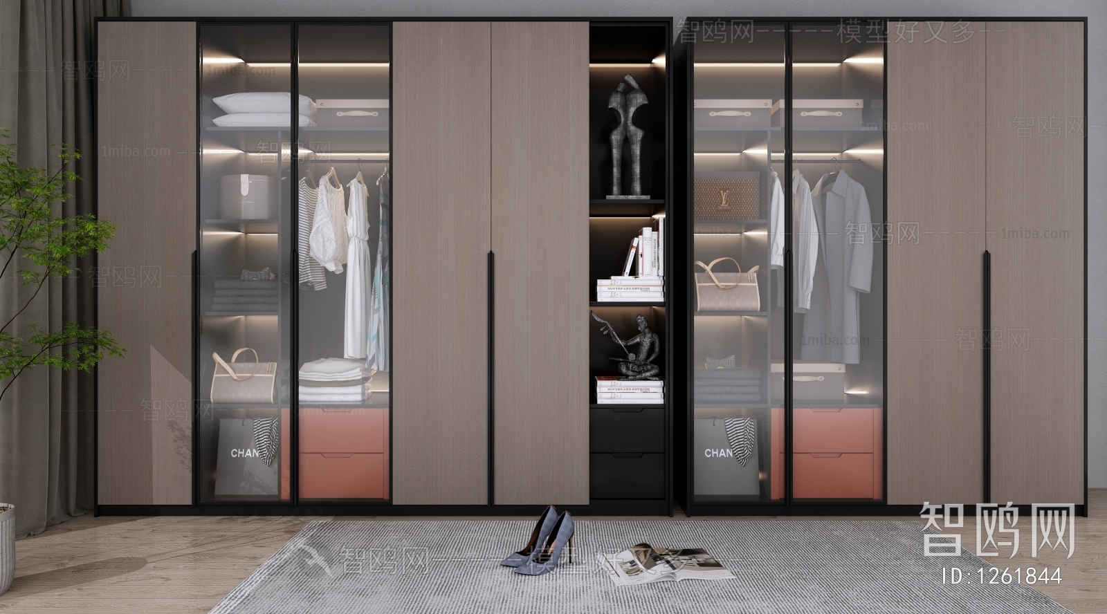 Modern The Wardrobe