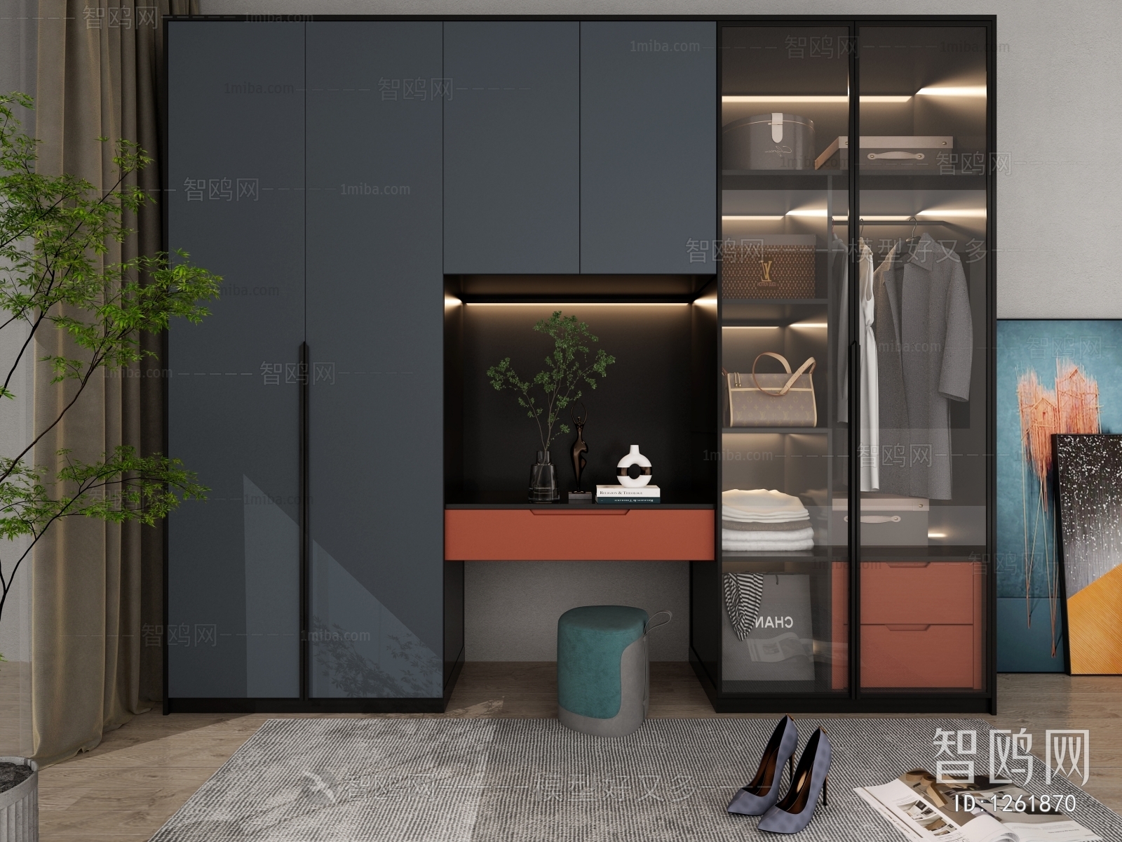 Modern The Wardrobe