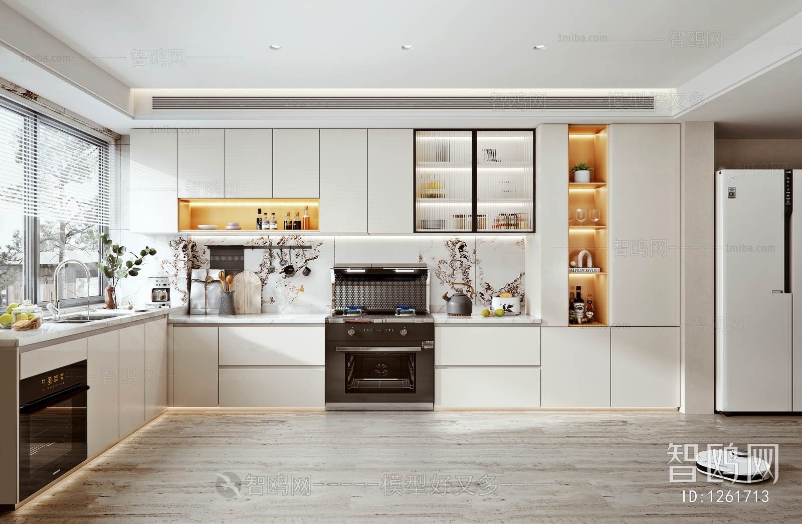 Modern The Kitchen