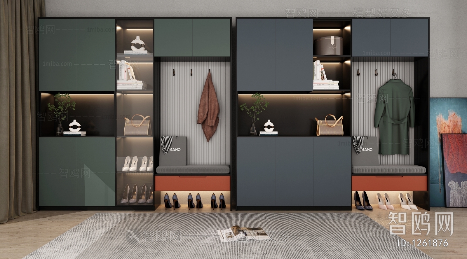 Modern Shoe Cabinet