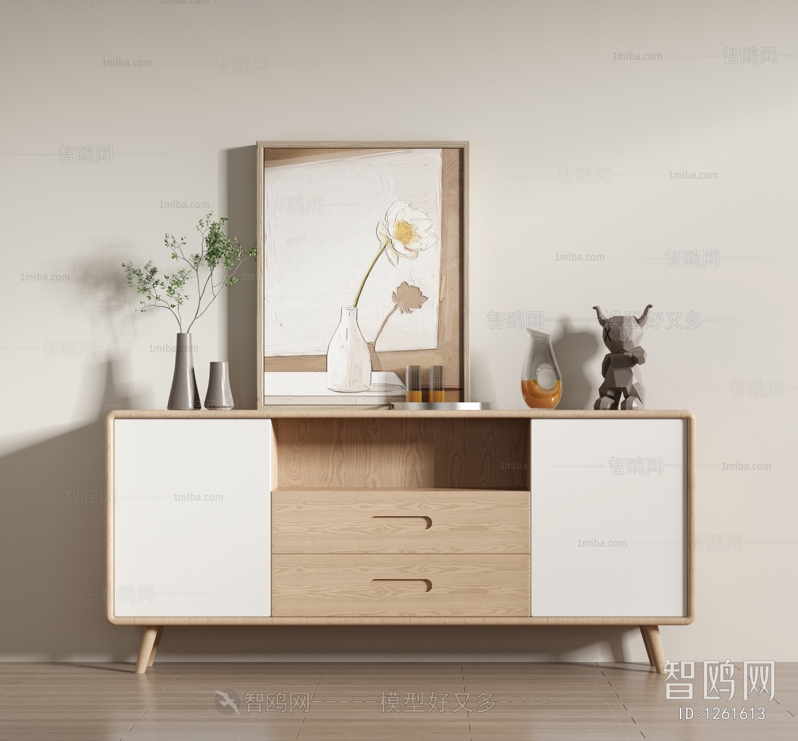 Nordic Style Side Cabinet