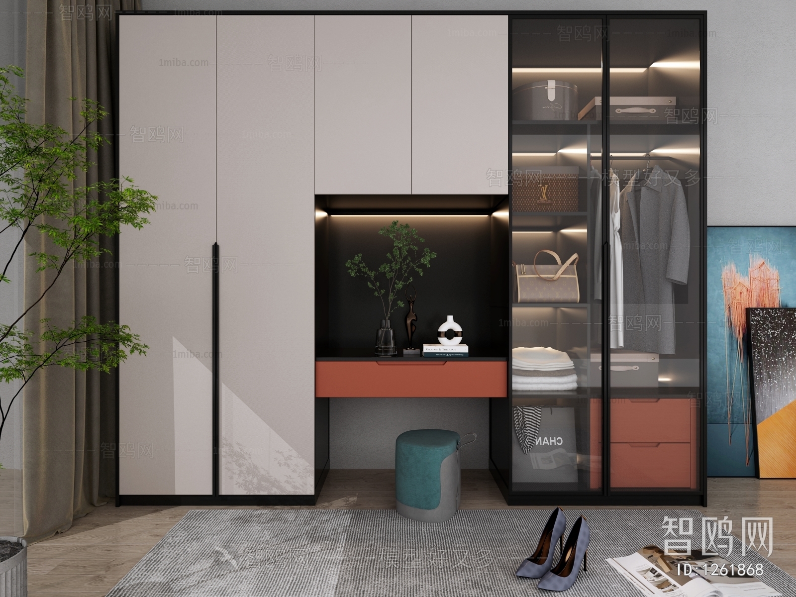 Modern The Wardrobe