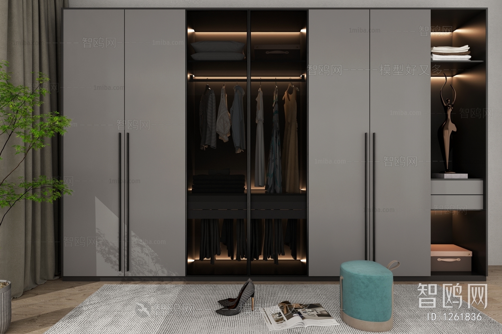 Modern The Wardrobe