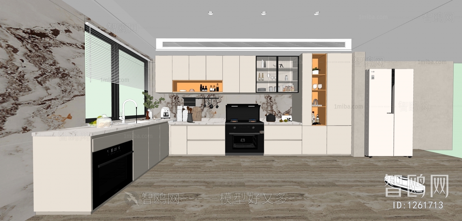 Modern The Kitchen