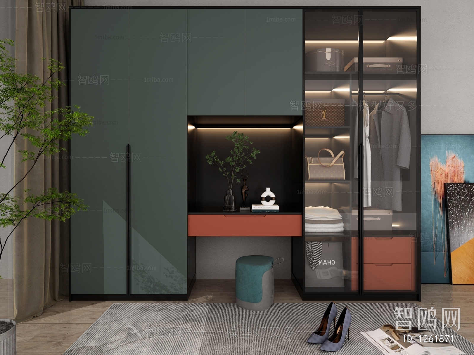 Modern The Wardrobe