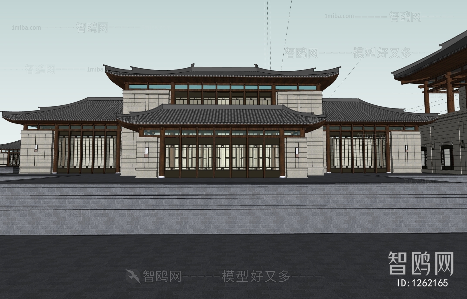 Chinese Style Building Appearance